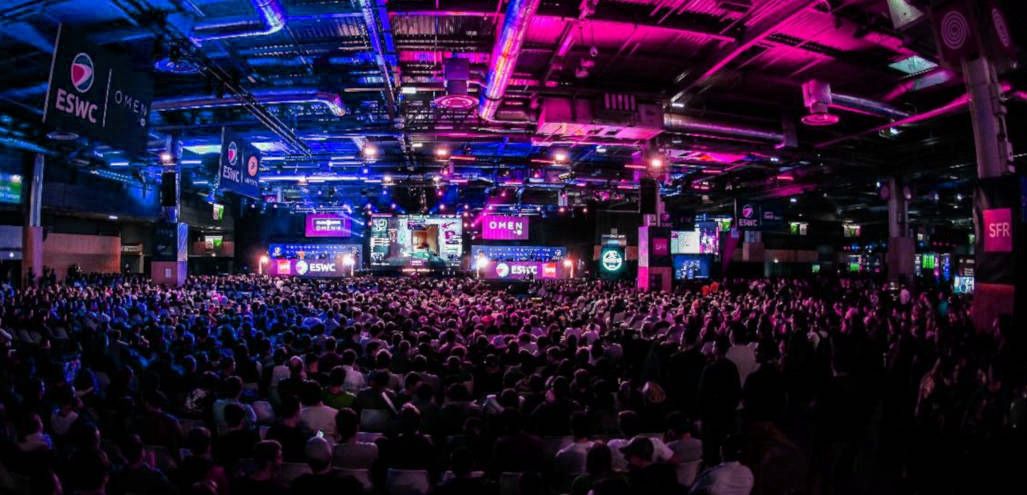 Ein ESWC-Live-Turnier