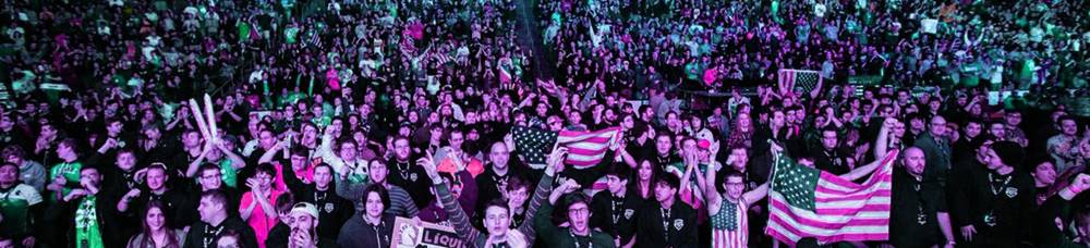 Una folla di fan negli Stati Uniti