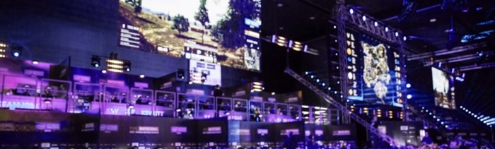 Screens from the PUBG eSport scene